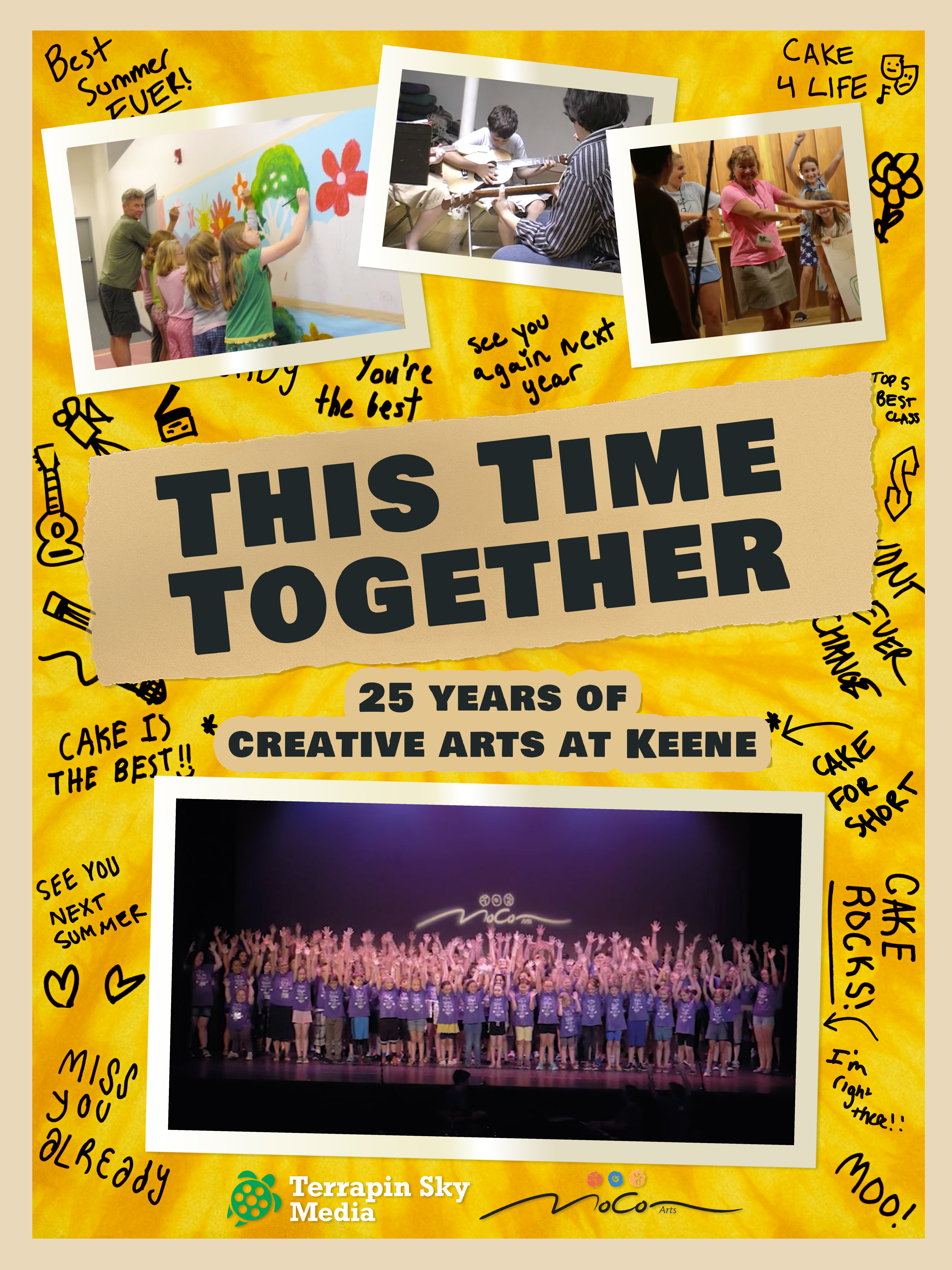 Poster for local Keene, NH arts program documentary